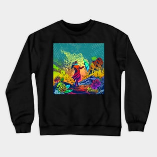 Dance in the rain Crewneck Sweatshirt